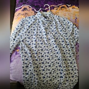 Floral Button Up